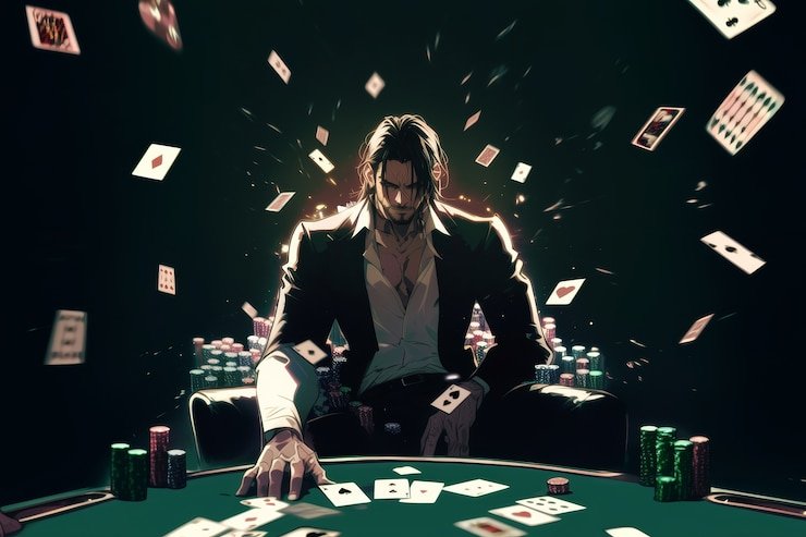 Studio live-dealer mpo888 menampilkan dealer profesional bermain Quick Bet dengan kamera HD